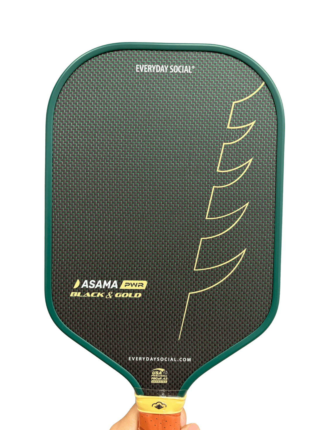 Everyday Social Asama Black & Gold Pwr (Full-Foam Gen4) Green