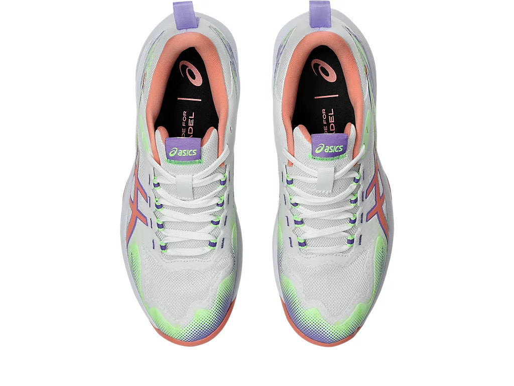Asics Women's Sonic Smash FF Padel White/Guava