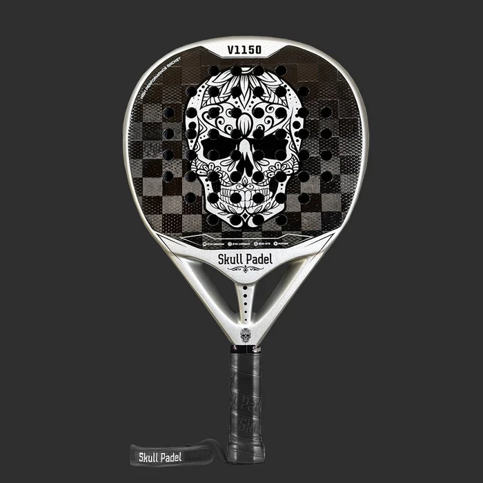 Skull Padel V1150 24K Carbon Silver