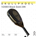 Skull Padel V2060 24K Black Gold