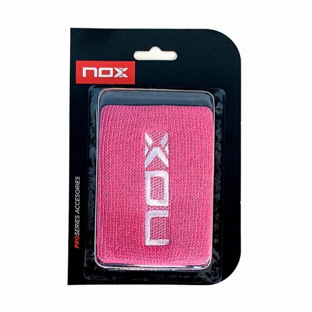 Nox Rosa Logo Blanco Wristband