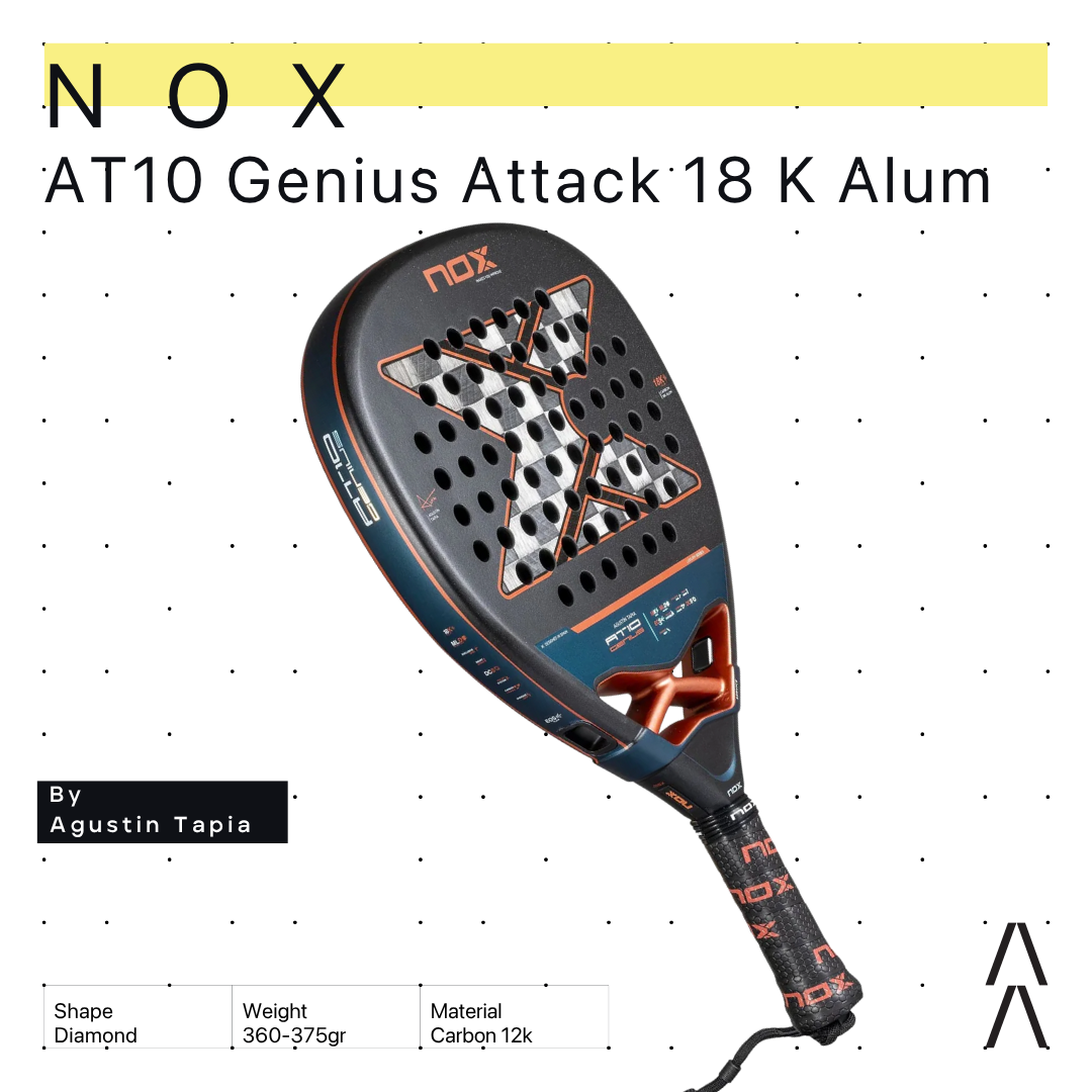 Nox AT10 Genius Attack 18K Alum by Agustin Tapia 2025