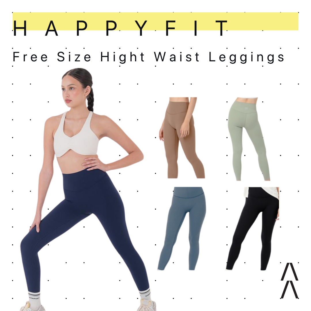 Happyfit Everyday Free Size Fit To XL High Waist Leggings