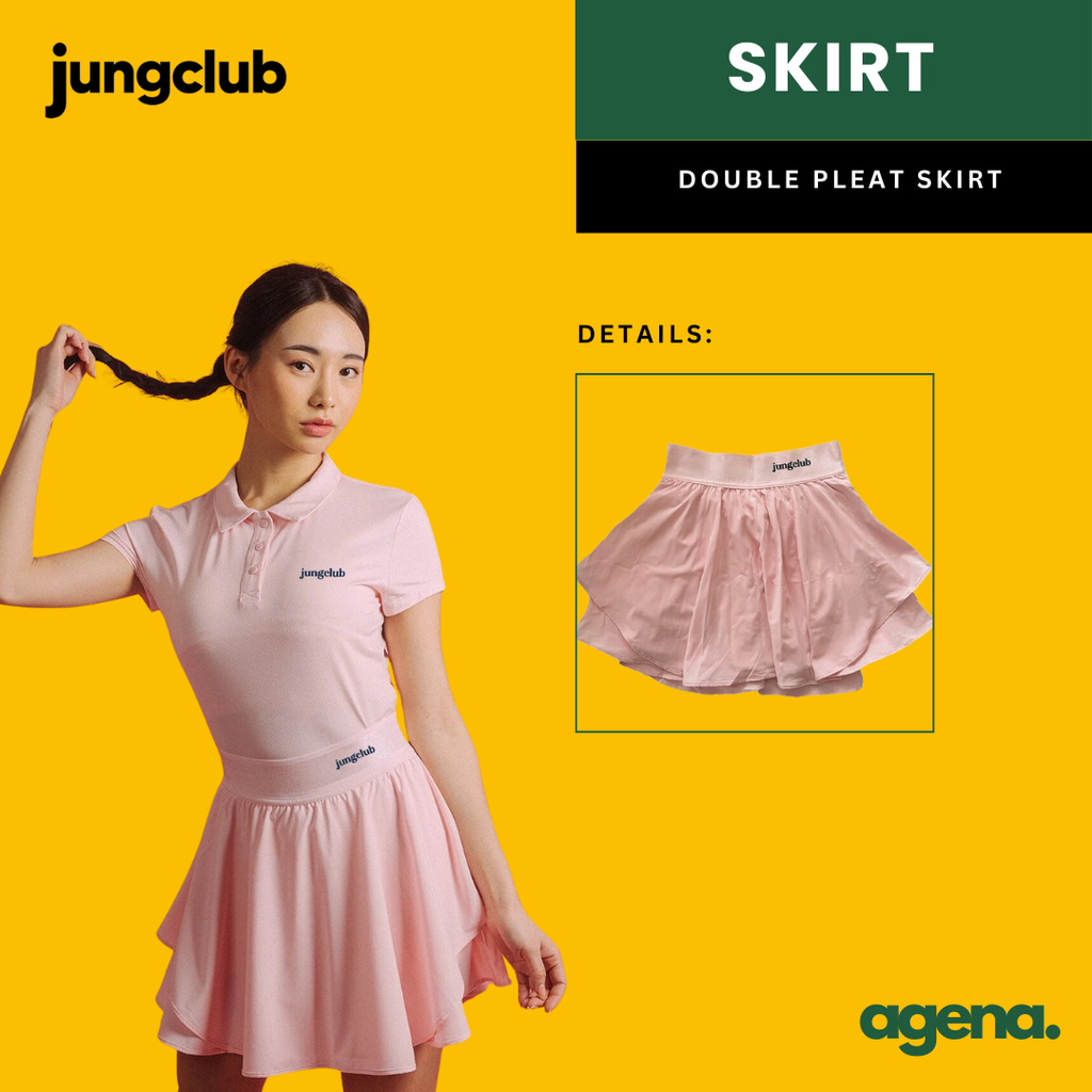 Jungclub Double Pleat Skirt