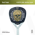 Skull Padel V2070 24K White Gold - Raket Padel Tenis/Padel Racket