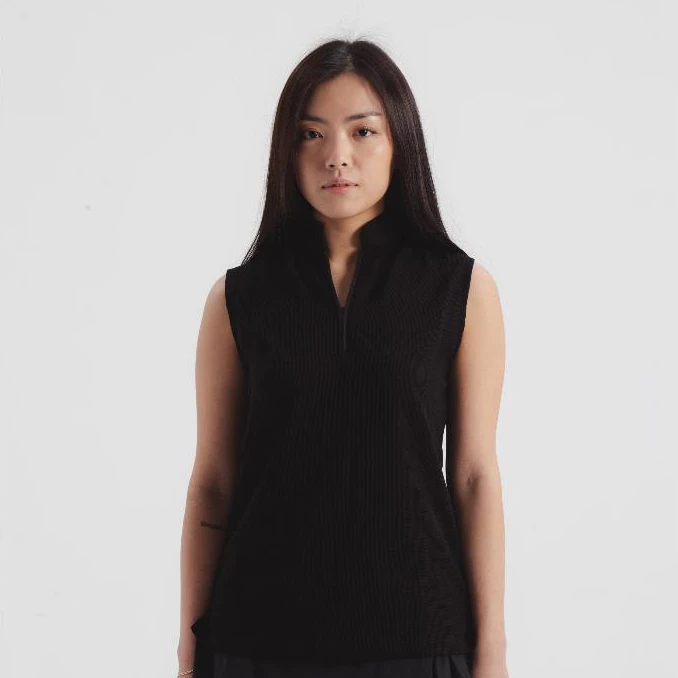 Palm Playwear Women Wimbledon Top Black