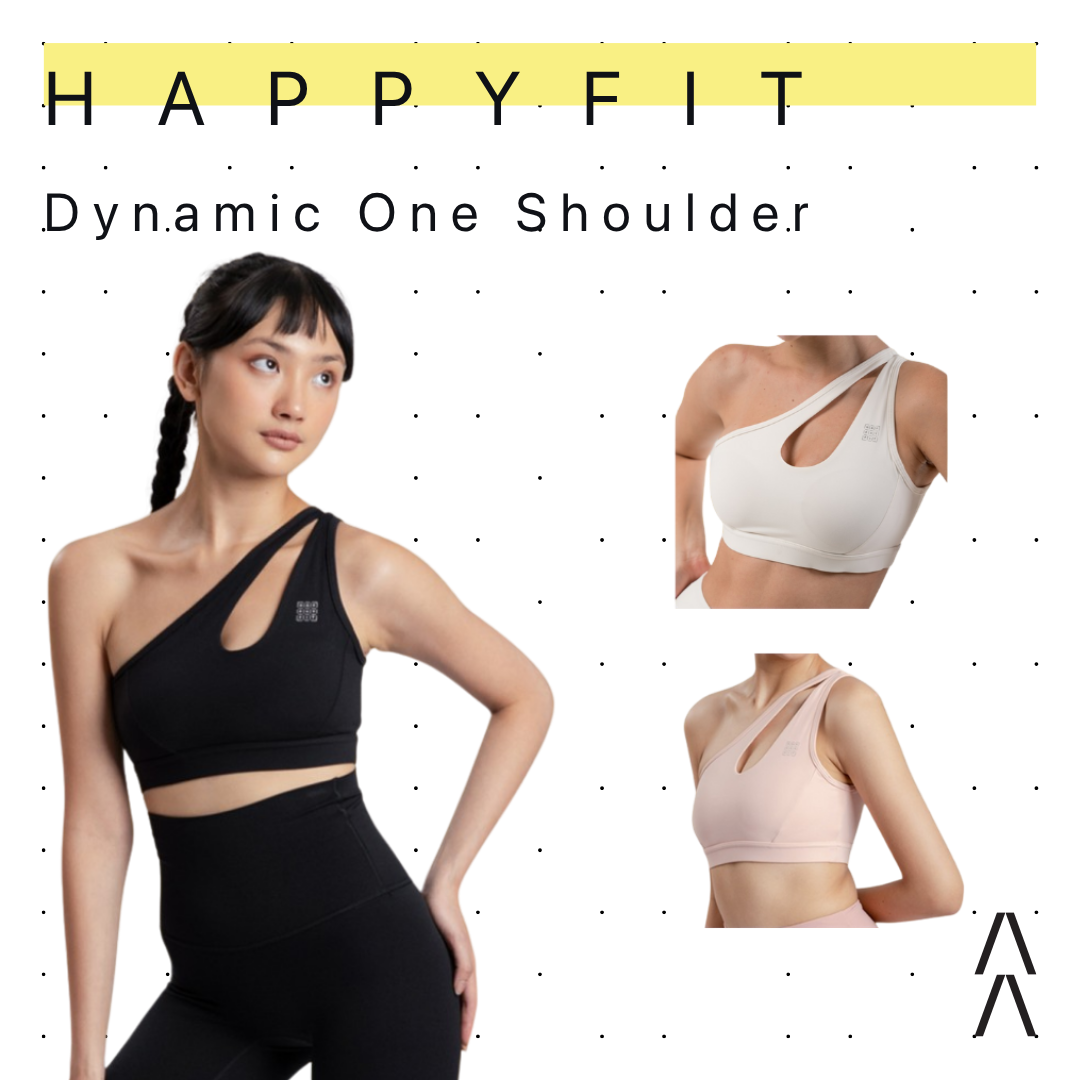 Happyfit Dynamic One Shoulder Sports Bra
