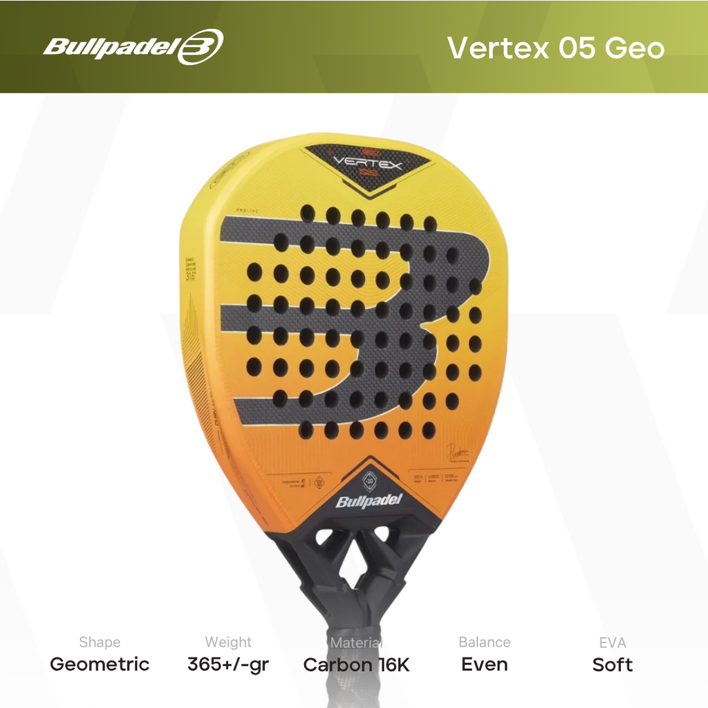 Bullpadel Vertex 05 Geo Edition 2027 - Raket Padel Tenis/ Padel Racket