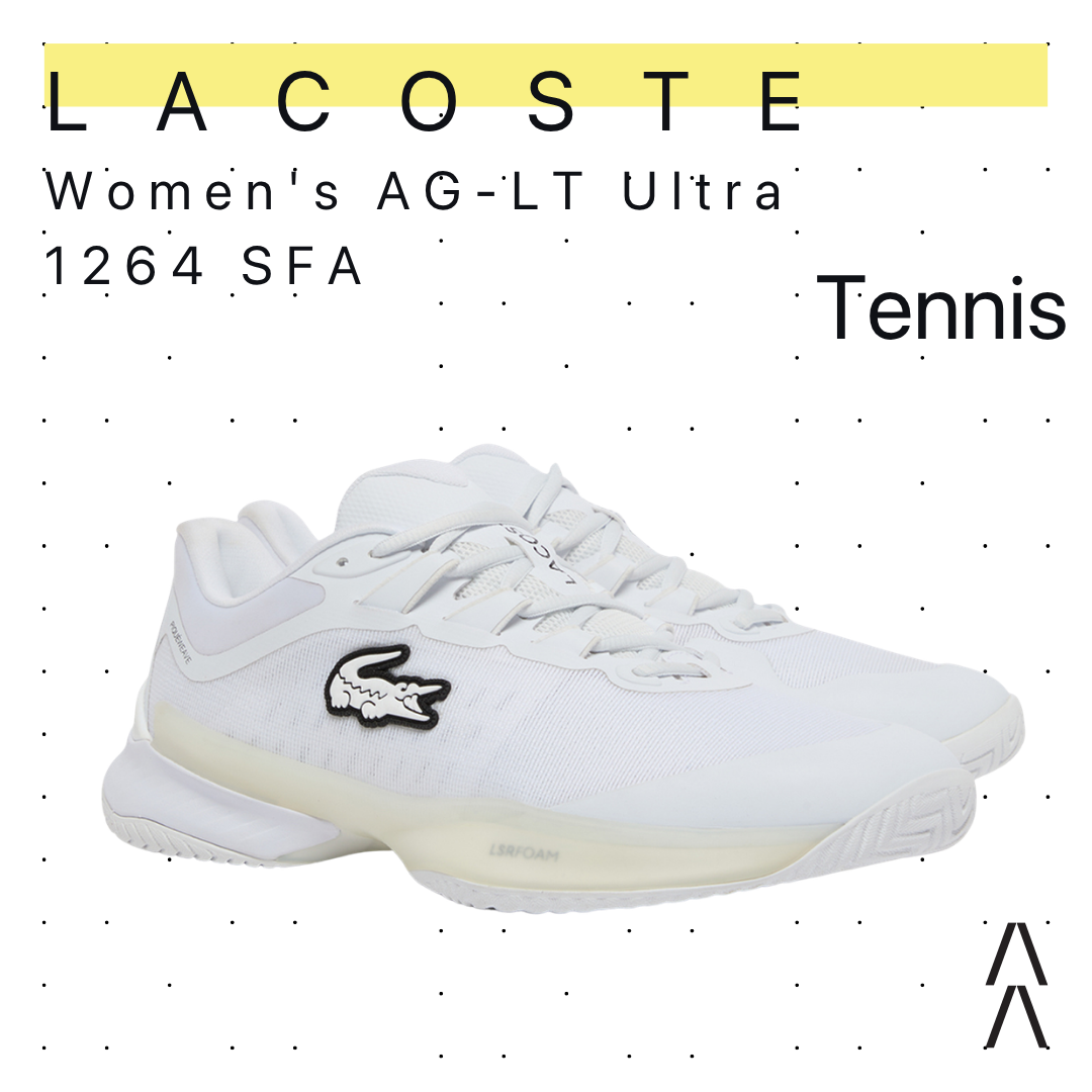 Lacoste Women's AG-LT Ultra 1264 SFA - Sepatu Tennis/Tennis Shoes