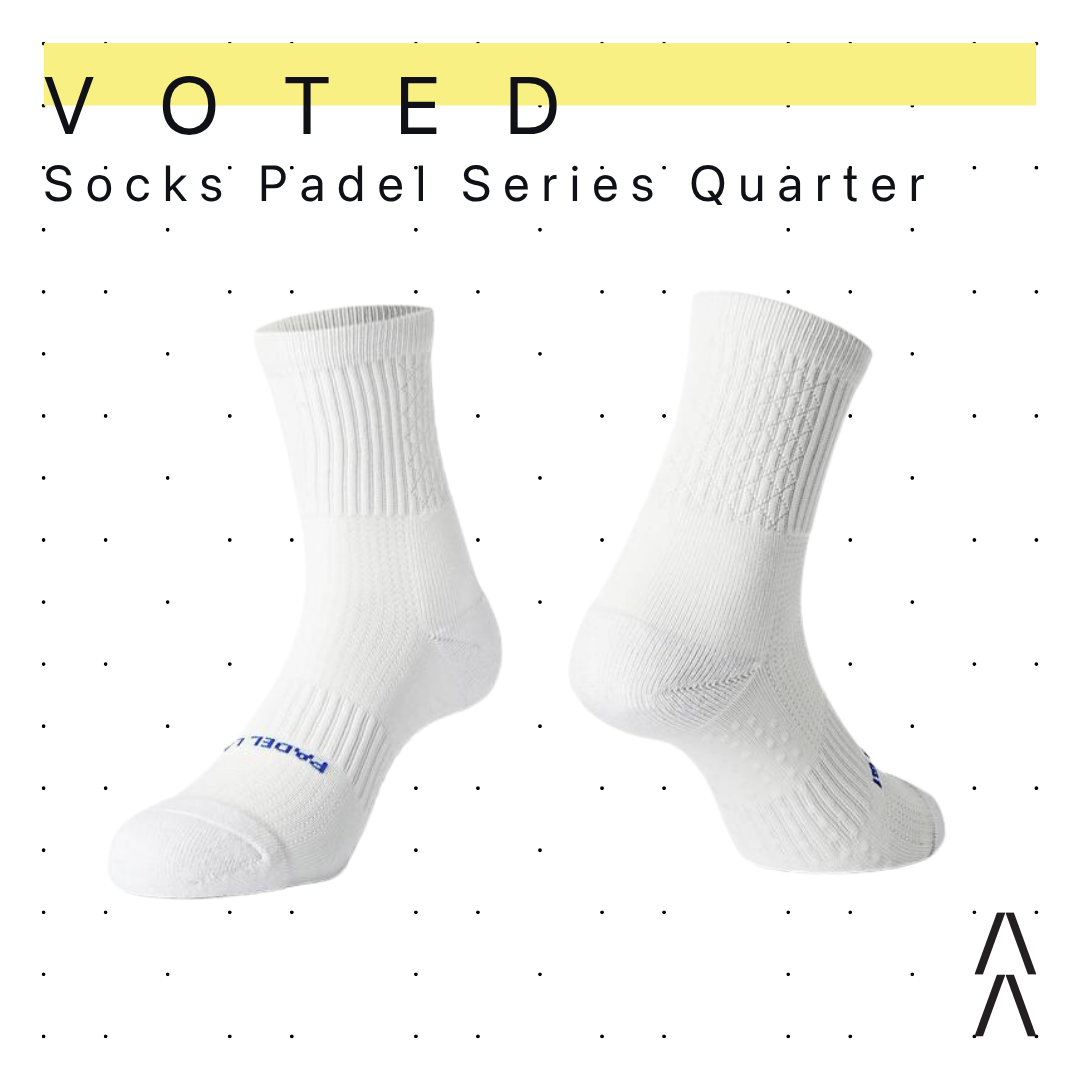 Voted Padel Series Quarter Socks