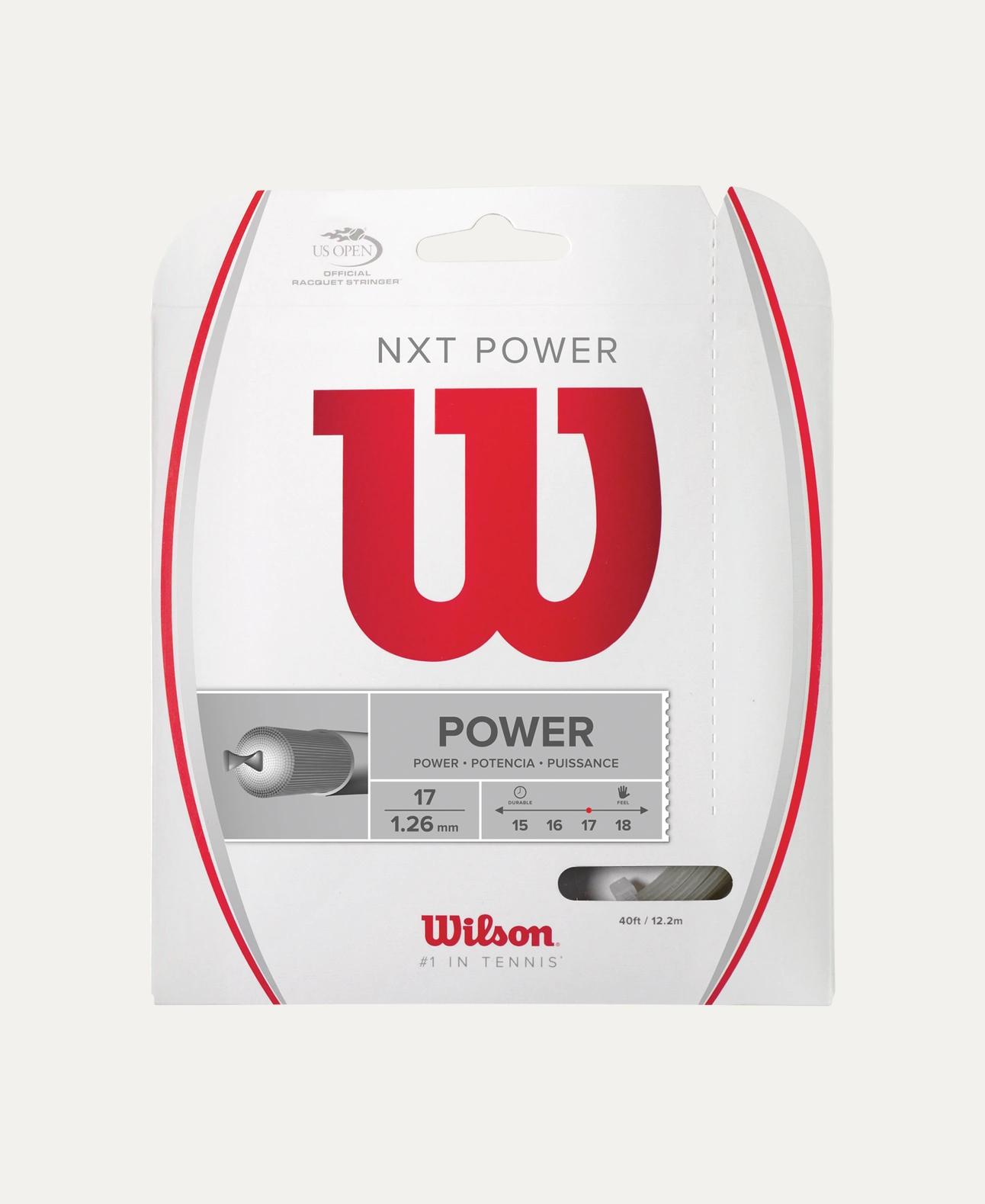 String Wilson NXT Power Gauge 17 - 1.26mm