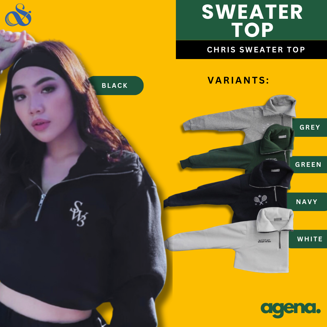 Chris Sweater Top Swing Swish Swoosh