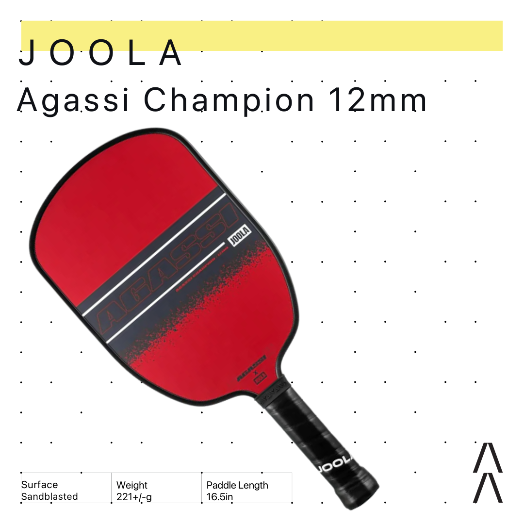 Joola Agassi Champion 12mm Pickleball
