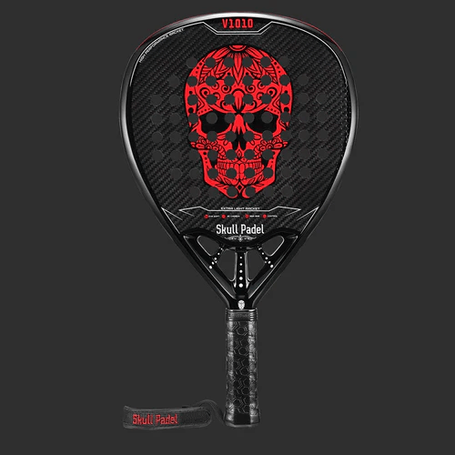 Skull Padel V1010 3K Carbon Red Edition