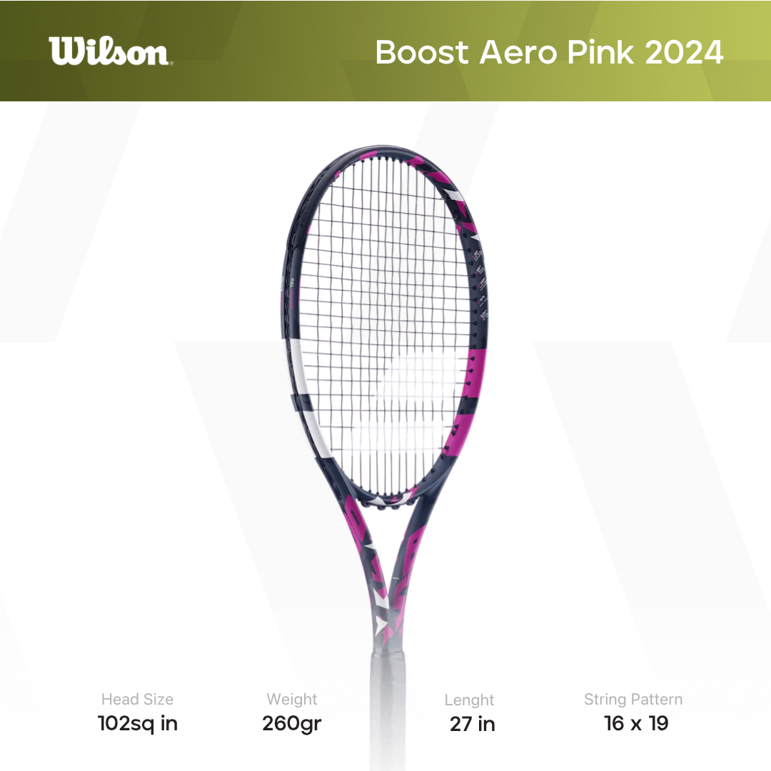 Babolat Boost Aero Pink 2024 Raket Tenis