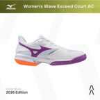 Mizuno Women's Wave Exceed Court AC - Sepatu Tennis/Tennis Shoes