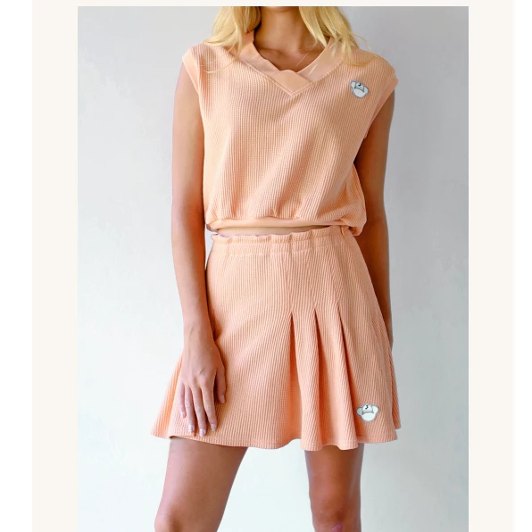 Jungclub X Aaron Pleated Skirt