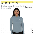 Akits Women's Divine Long Sleeve Shirt Quarterzip