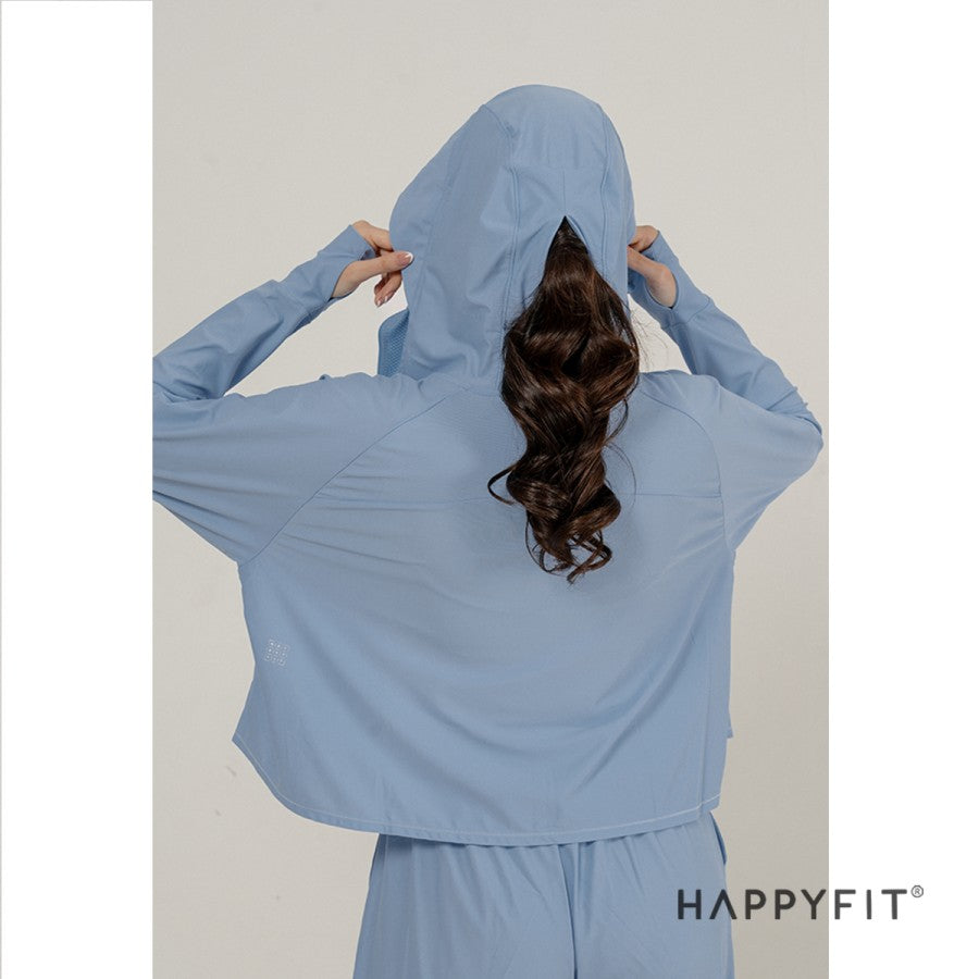 Happyfit UV Protection Crop Jacket Cloudy Comfort