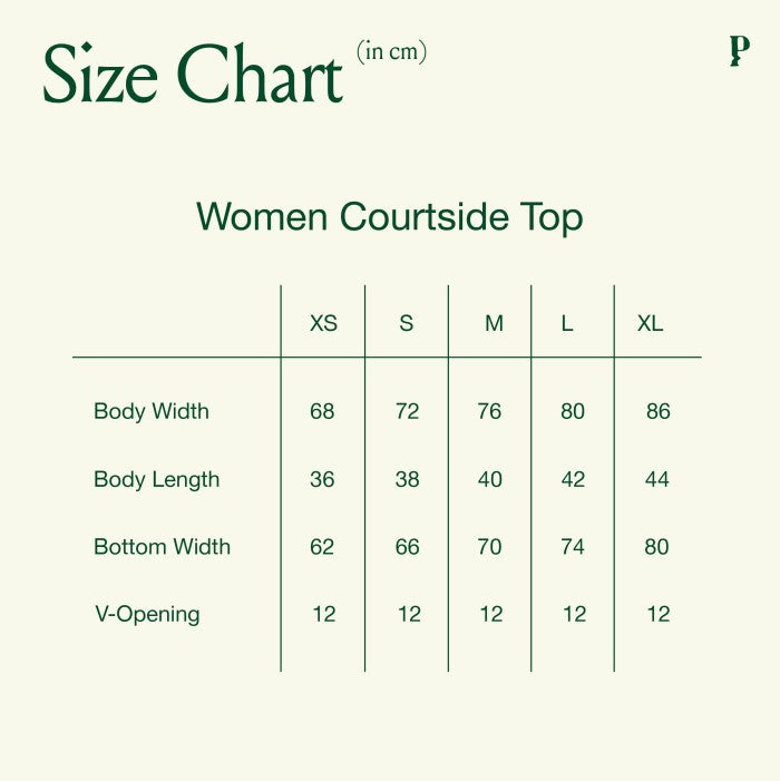 Palm Playwear Women Courtside Top Black