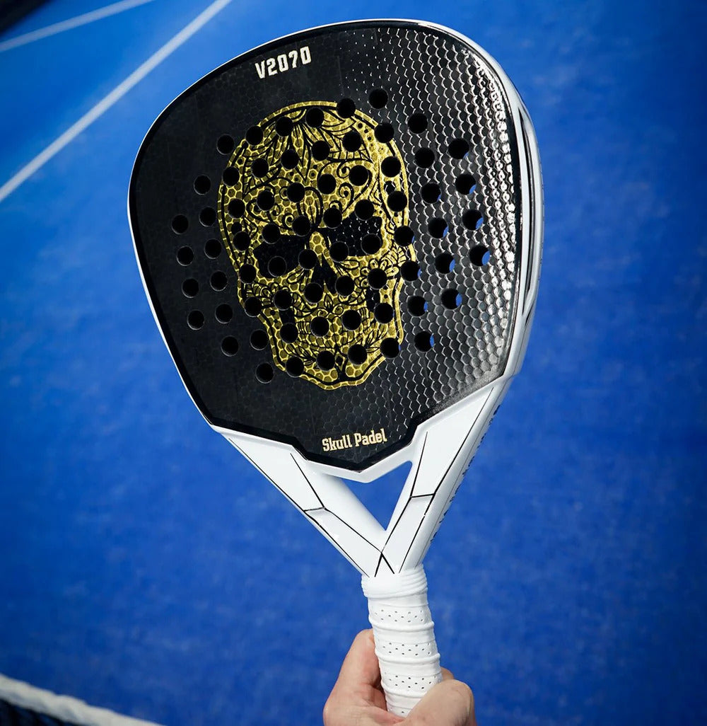 Skull Padel V2070 24K White Gold