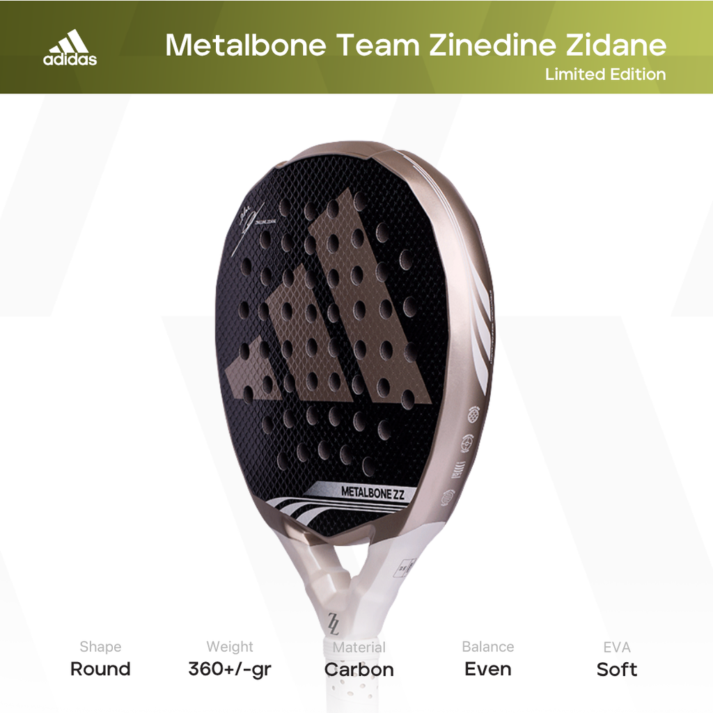 Adidas Padel Metalbone Zinedine Zidane Team Limited Edition 2026 - Raket Padel Tenis/Padel Racket