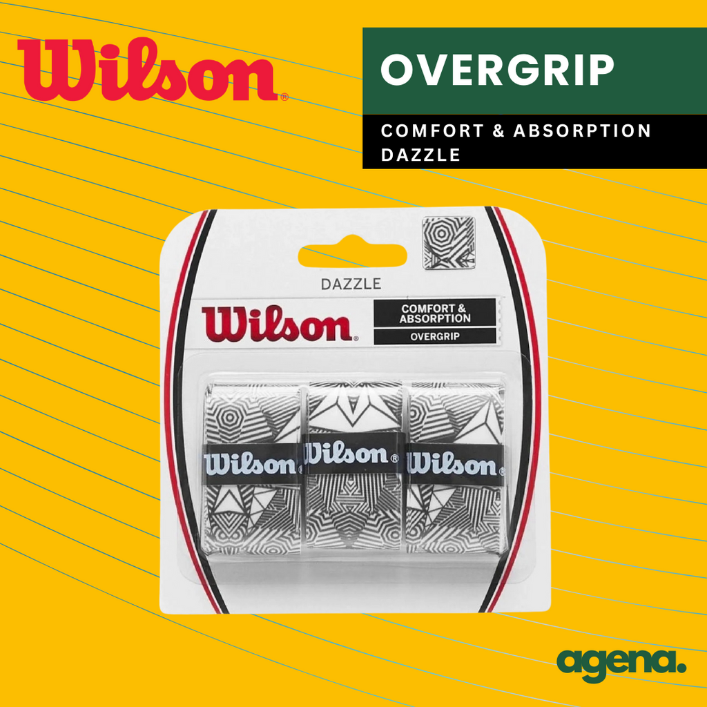 Wilson Dazzle "Comfort & Absorption" Tennis Overgrip (3in1)