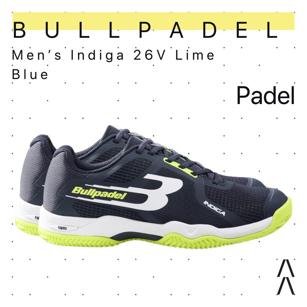 Bullpadel Men's Indiga 26V Lime Blue