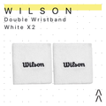 Wilson Double Wristband White X2
