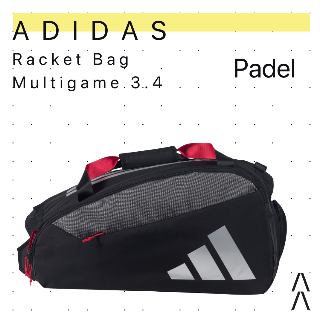 Adidas Multigame 3.4 Black Red Bag