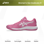 Asics Women's Gel-Dedicate 9 Padel - Sepatu Padel/Padel Shoes