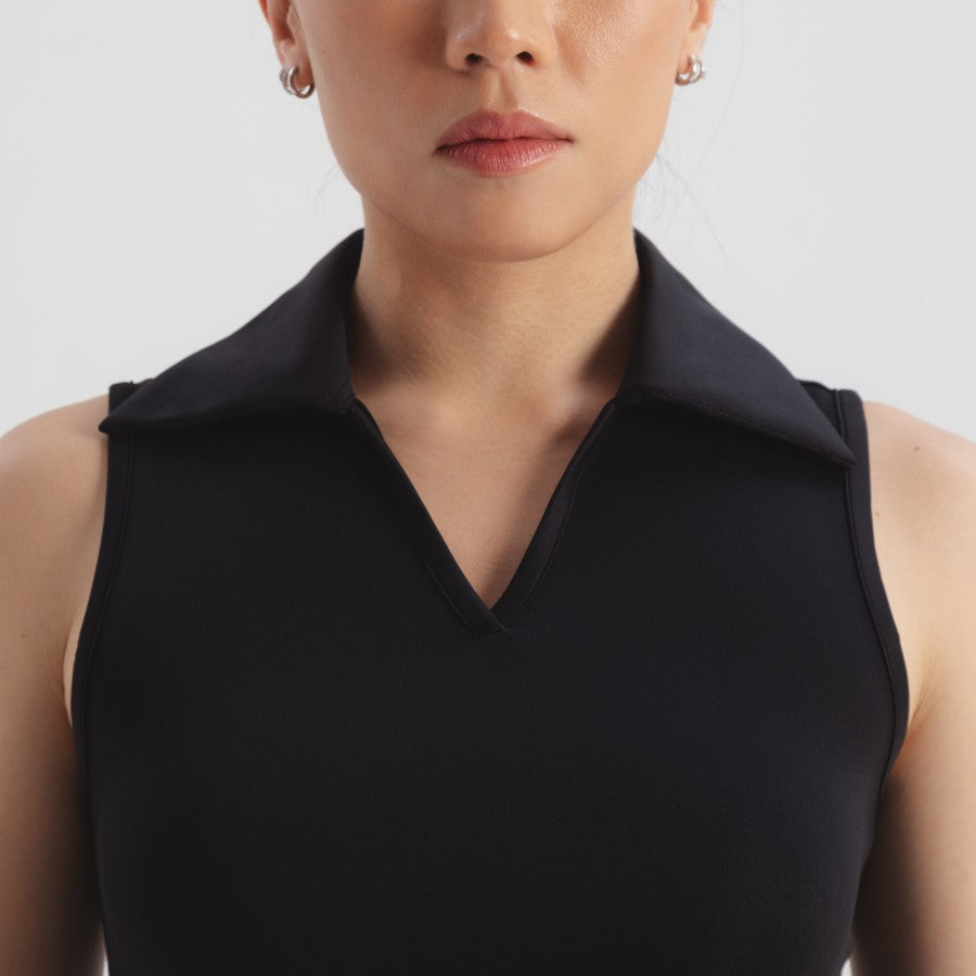 Palm Playwear Women Courtside Top Black
