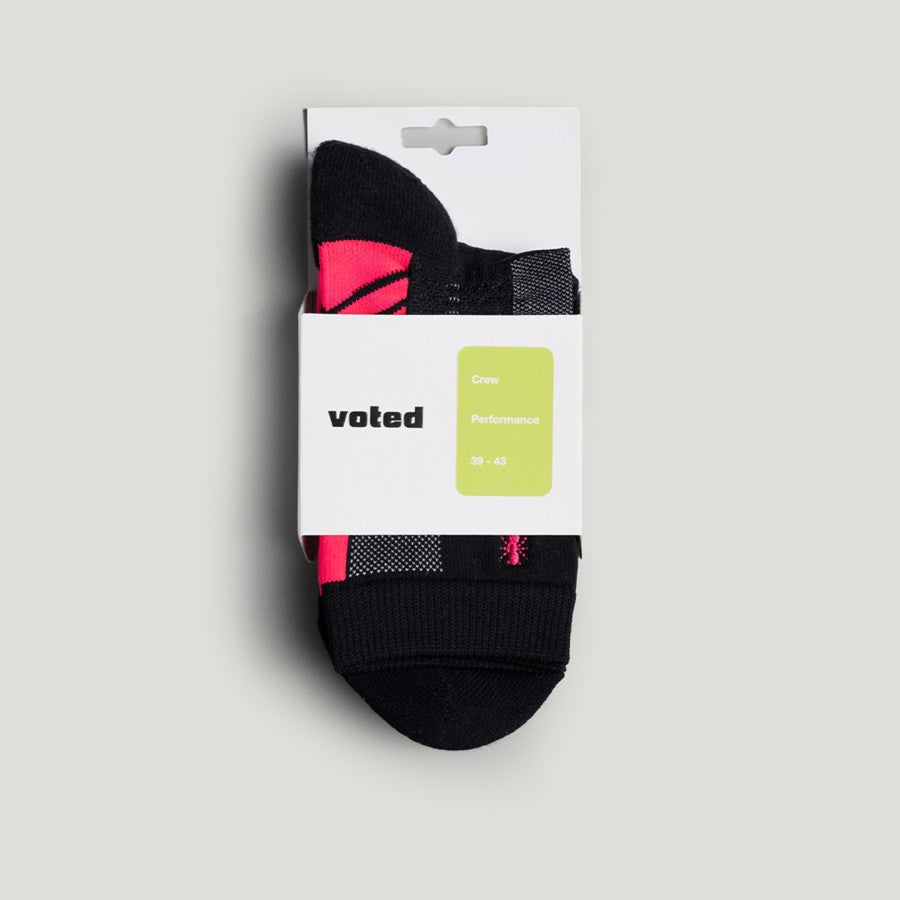 Voted Bolt Quarter Socks