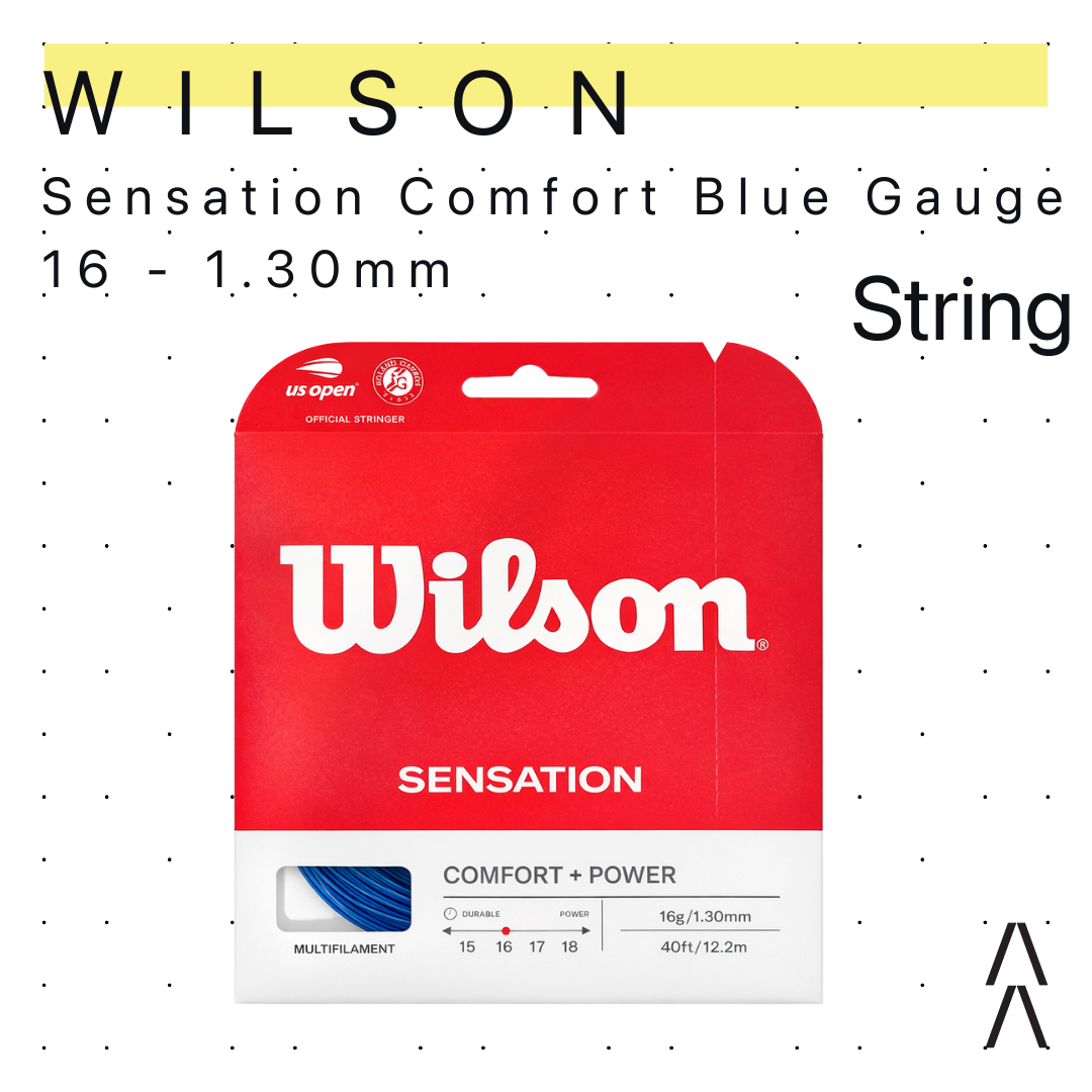 String Wilson Sensation Comfort Blue Gauge 16 - 1.30mm