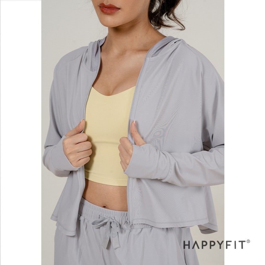 Happyfit UV Protection Crop Jacket Cloudy Comfort
