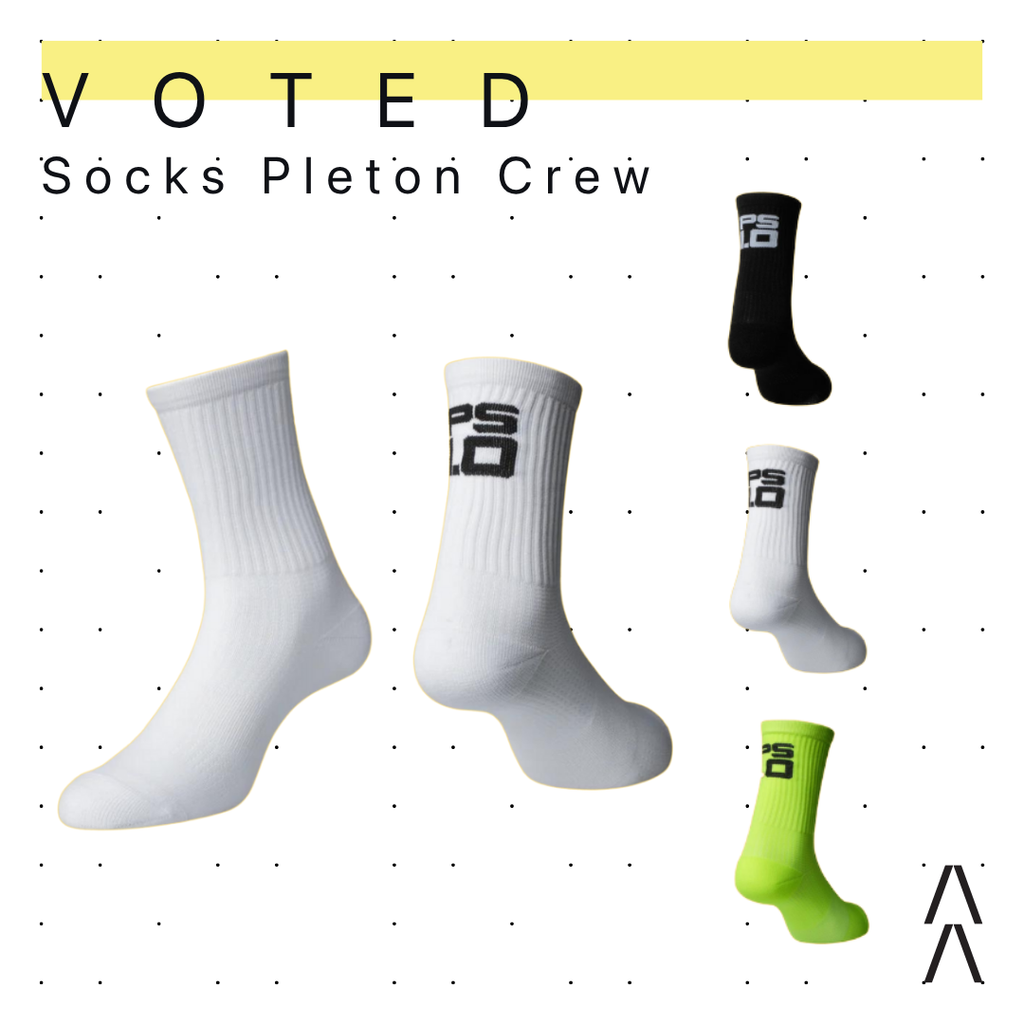 Voted Peleton Crew Socks