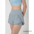 Happyfit Short Pant Windproof High Waist