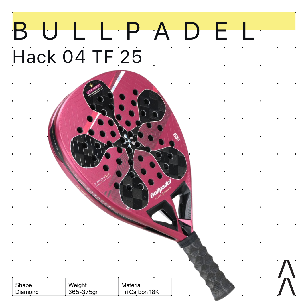 Bullpadel Hack 04 TF Edition 2025