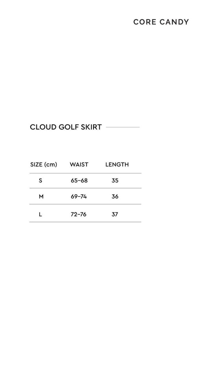 Core Candy Cloud Skirt