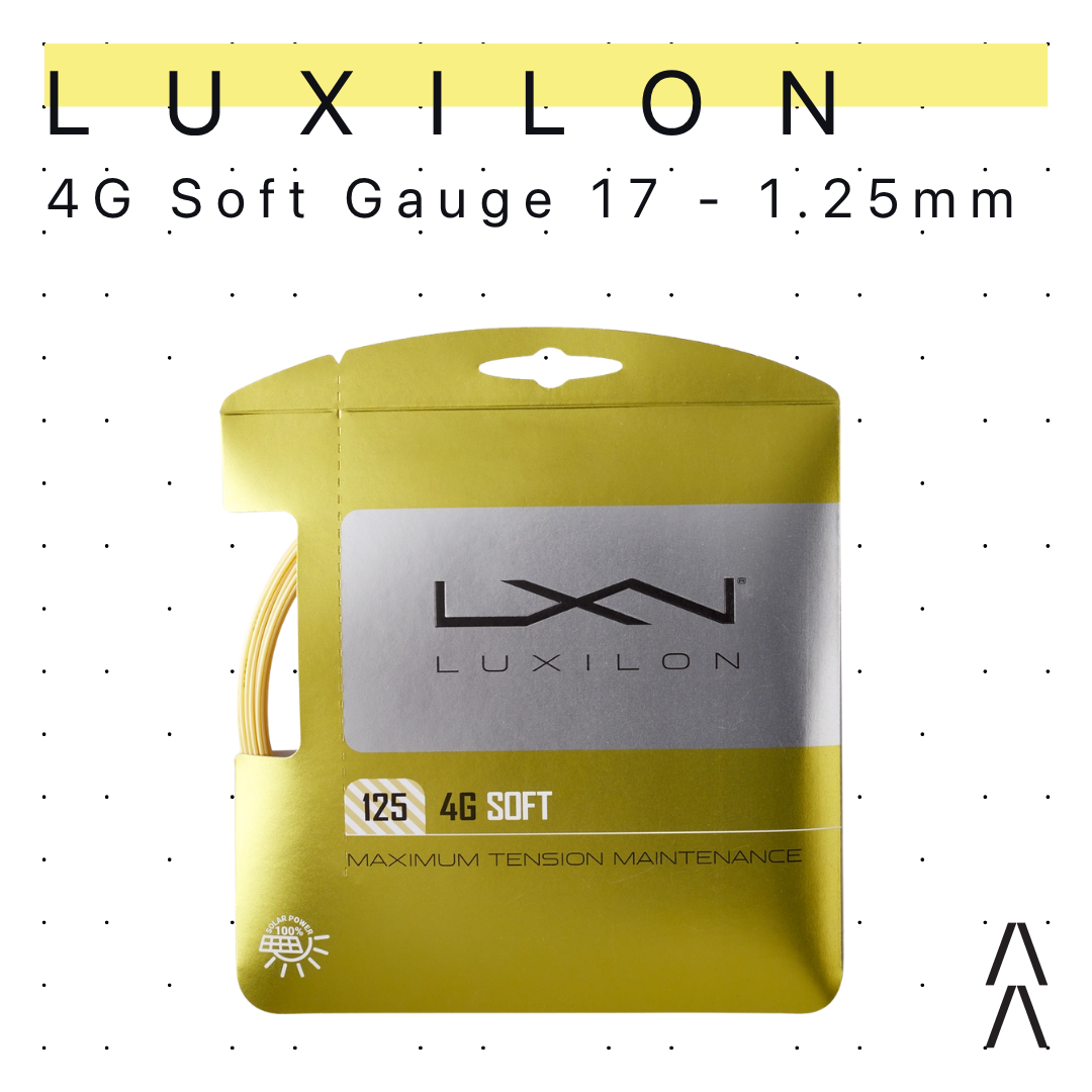 String Luxilon 4G Soft Gauge 17 - 1.25mm