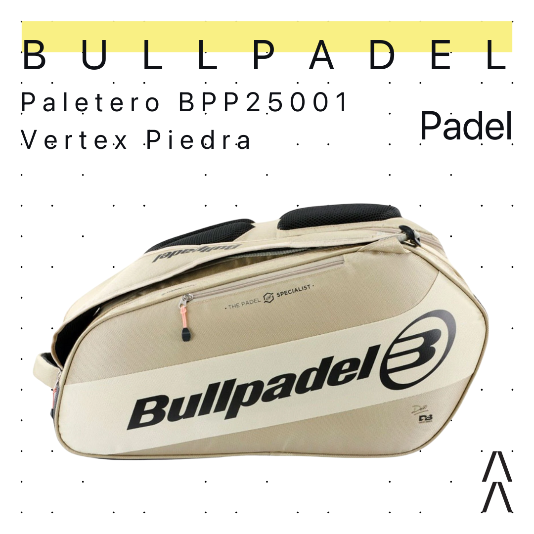 Bullpadel Paletero BPP25001 Vertex Piedra