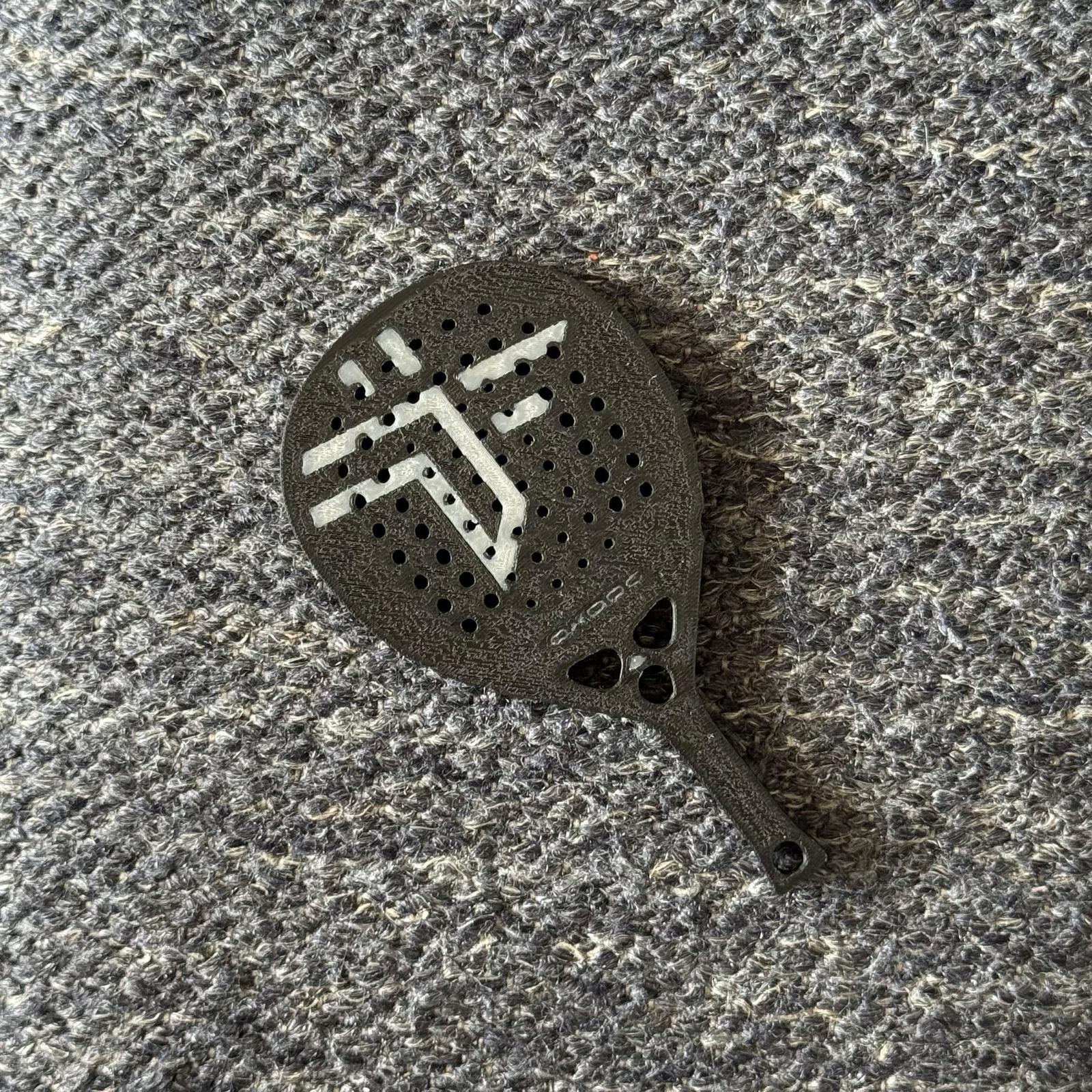 Feline Mini Padel Racket Keychain - Gantungan Kunci
