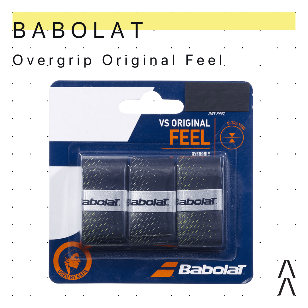 Babolat Grip VS Orginal Feel Tennis Overgrip (3in1)