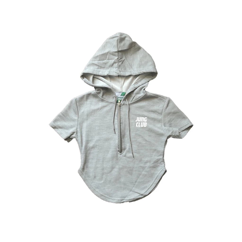 Jungclub Hood Zipper Top