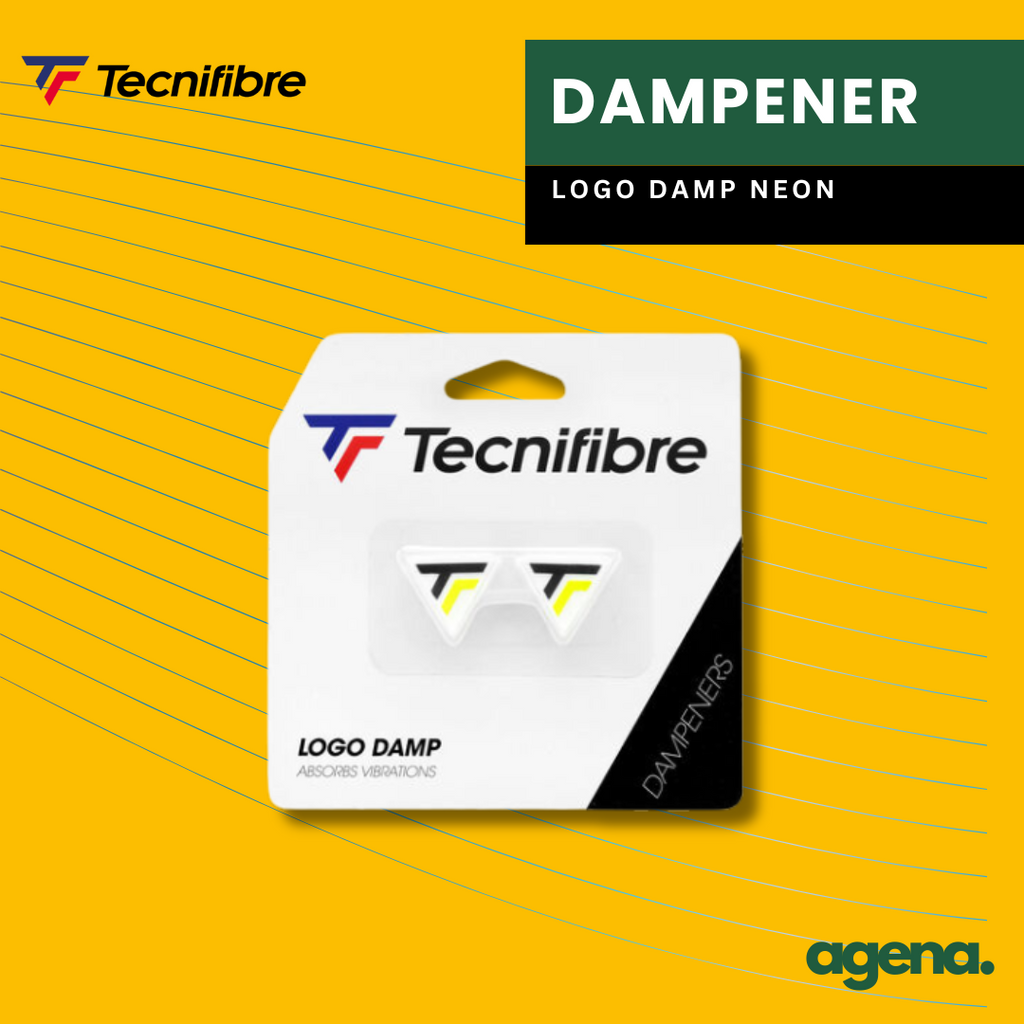 Tecnifibre Logo Damp Neon