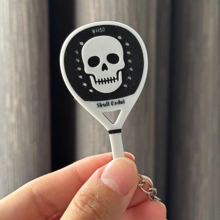 Feline Mini Padel Racket Keychain - Gantungan Kunci