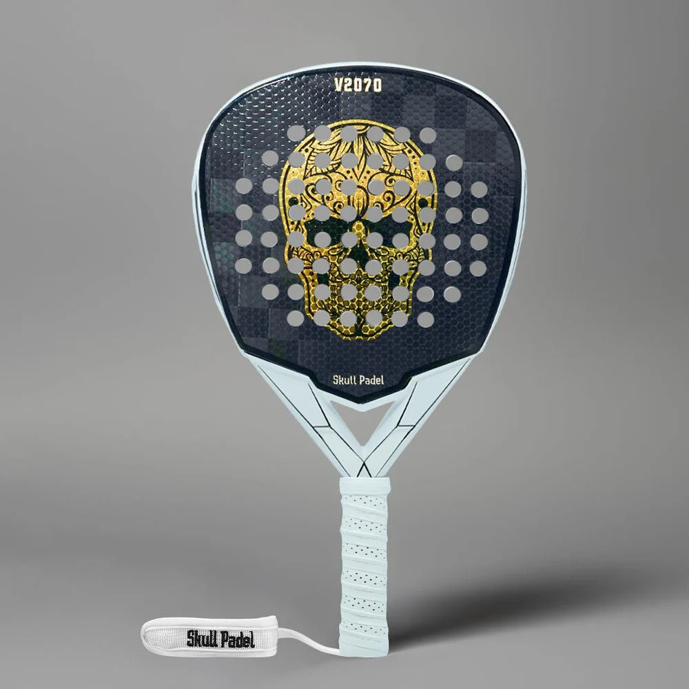 Skull Padel V2070 24K White Gold