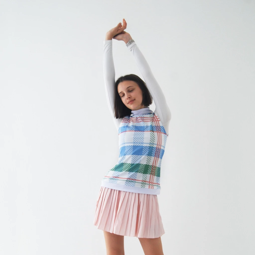 Swing Swish Swoosh Elise Turtleneck Top