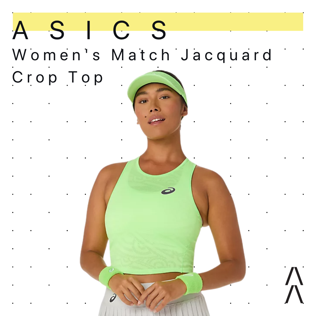Asics Women's Match Jacquard Crop Top