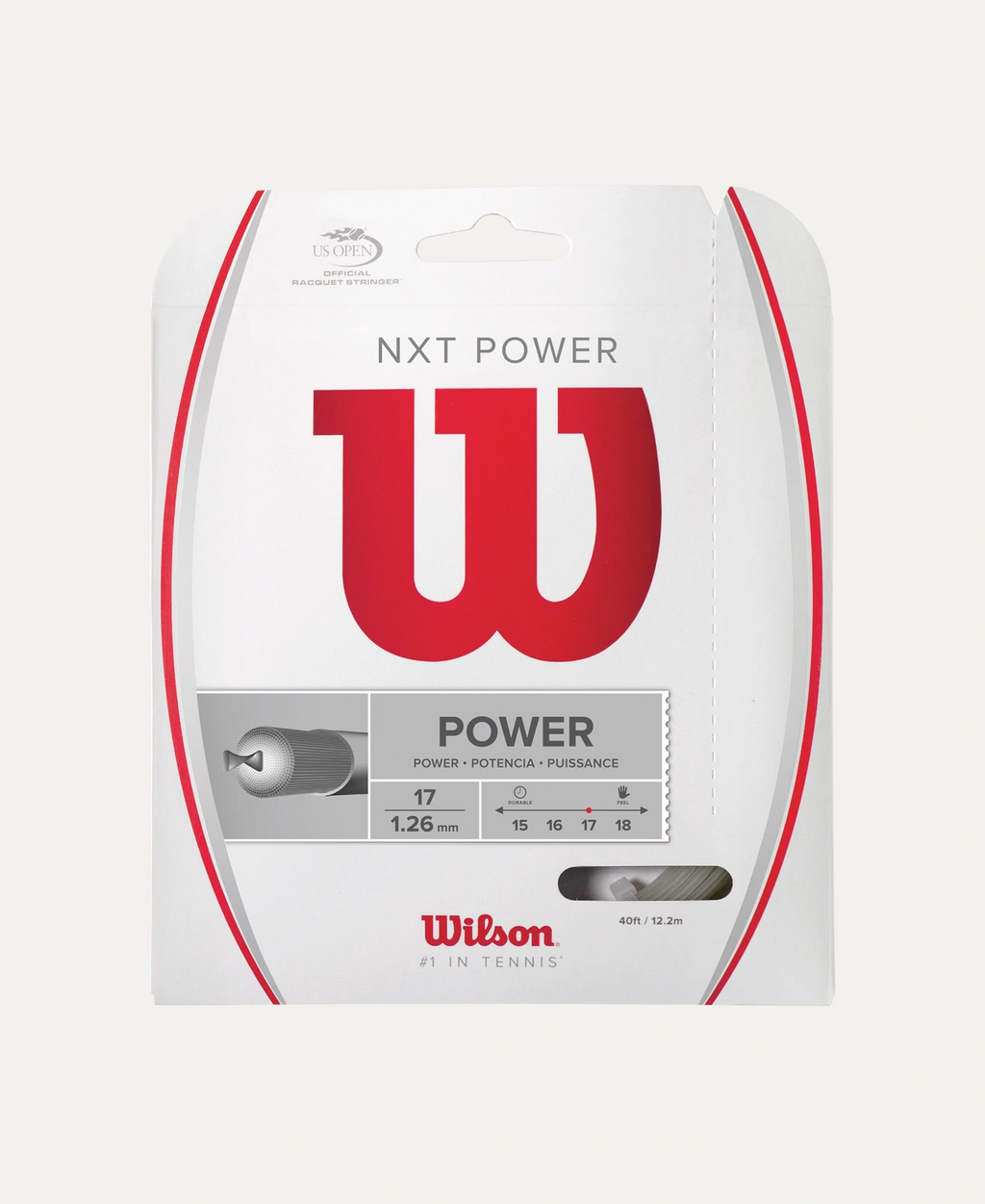 String Wilson NXT Power Gauge 17 - 1.26mm